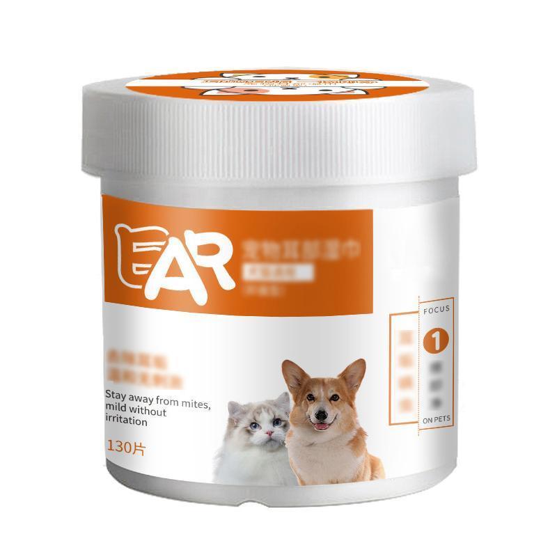Pet Grooming Supplies: 130pcs Wipes Wet Pet Eye/Ear Dog Cat Tear Stain Remover Cleaning Paper Wipes - Eye Wipes