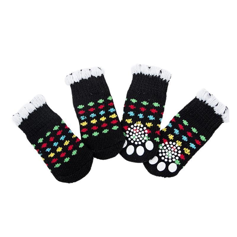 Dog Apparel: Dog Socks Non-Slip Grip Slip Anti-Slip - Puppy Cat Pet Shoes Slippers M Size - Yellow Kumamoto