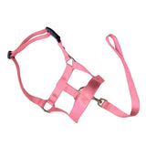 Dog Muzzles: Pink Dog Training Head Collar Halter Stop Pulling Training Tool Harness Strap Leader - S