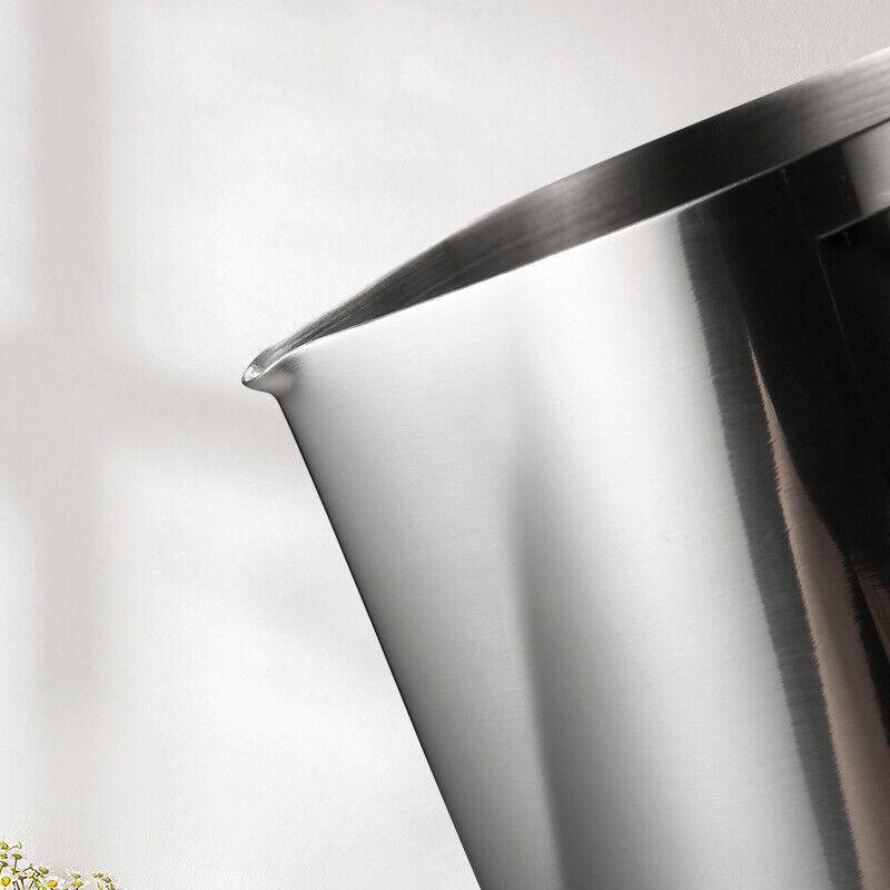 Drinkware: 150-1000Ml Stainless Steel Milk Coffee Jug Latte Espresso Frothing Scale Pitcher - 350ML