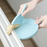 Outdoor Lights: Mini Desktop Sweep Cleaning Brush Keyboard Brush Small Broom Dustpan Set - Pink