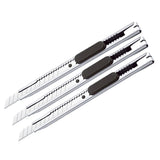 Arts & Crafts: 5PCS Snap-Off Daily Utility Knife Lock Back Box Cutters Retractable Knifes