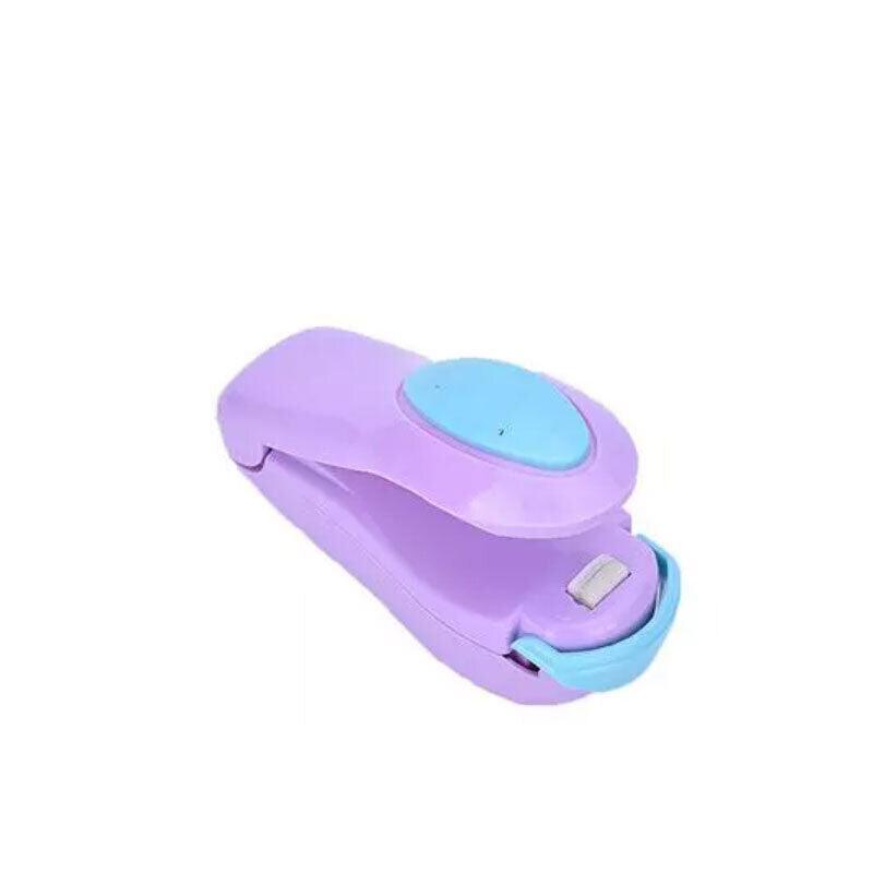 Outdoor Lights: Handheld Mini Heat Sealer Poly Bag Sealing Machine Food Portable Plastic Small - Purple