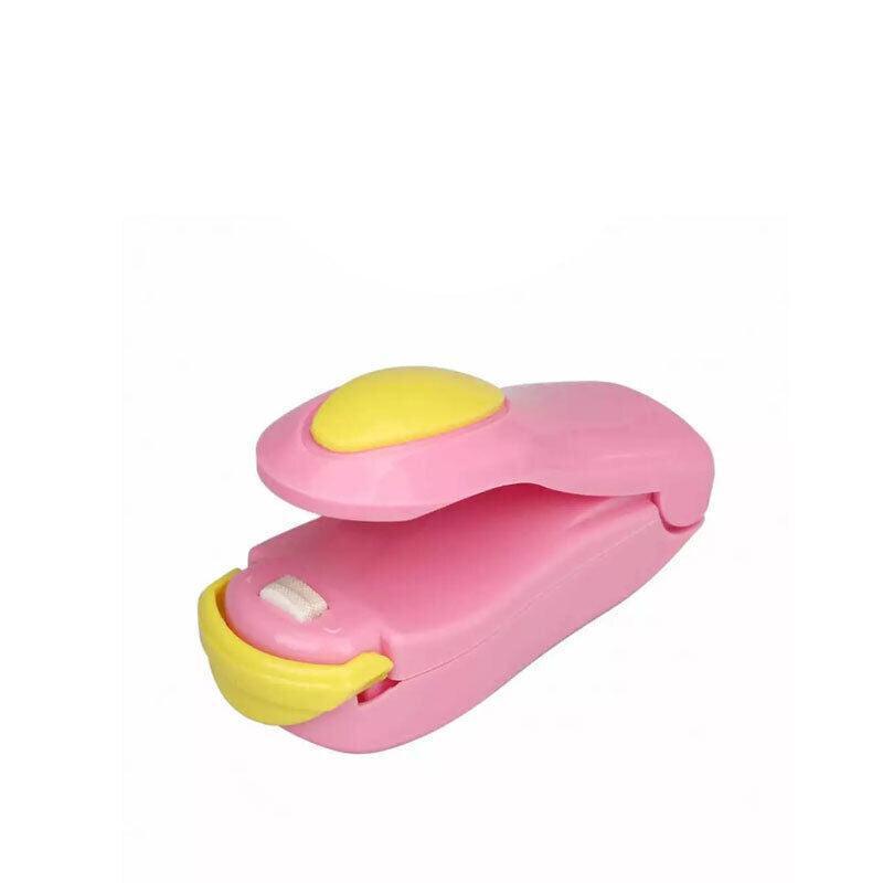 Outdoor Lights: Handheld Mini Heat Sealer Poly Bag Sealing Machine Food Portable Plastic Small - White