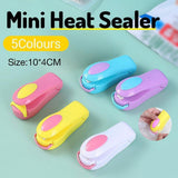 Outdoor Lights: Handheld Mini Heat Sealer Poly Bag Sealing Machine Food Portable Plastic Small - Yellow