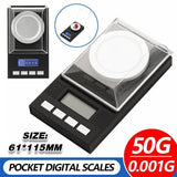 Kitchen Scales: High Precision 50g 0.001g Digital Milligram Scale for Jewelry and Powder