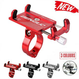 Laptop Stands: Aluminium Alloy Bicycle Phone Holder Handlebar Mount For Bike Motorcycle - Silver