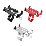 Laptop Stands: Aluminium Alloy Bicycle Phone Holder Handlebar Mount For Bike Motorcycle - Silver