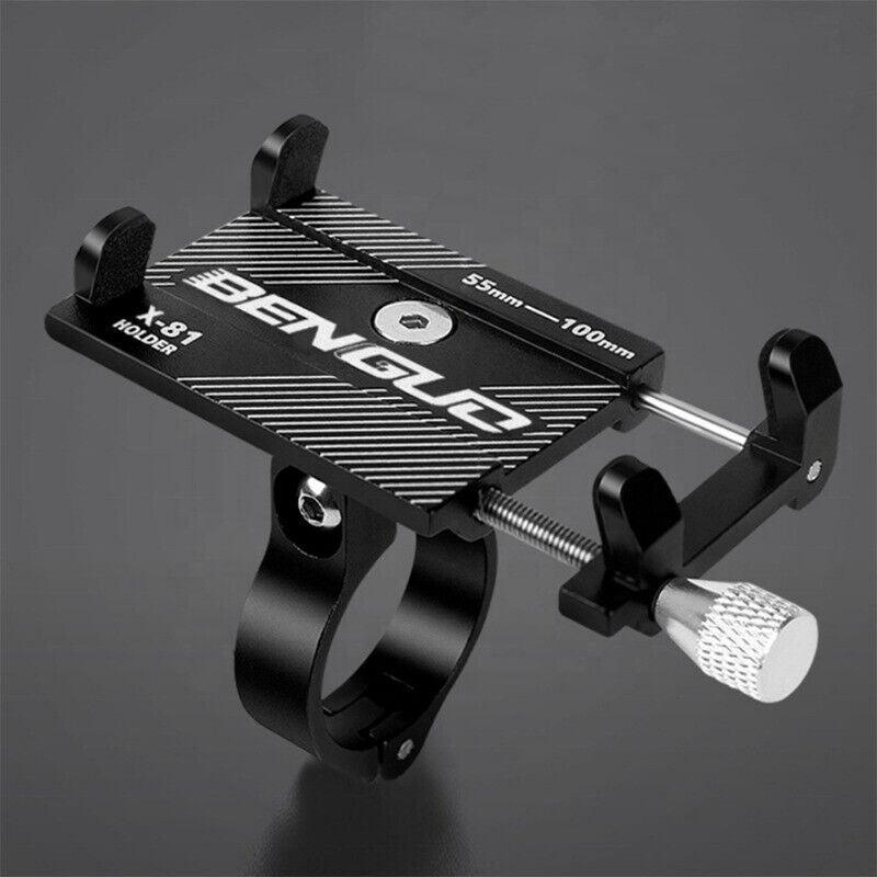 Laptop Stands: Aluminium Alloy Bicycle Phone Holder Handlebar Mount For Bike Motorcycle - Silver
