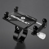 Laptop Stands: Aluminium Alloy Bicycle Phone Holder Handlebar Mount For Bike Motorcycle - Silver