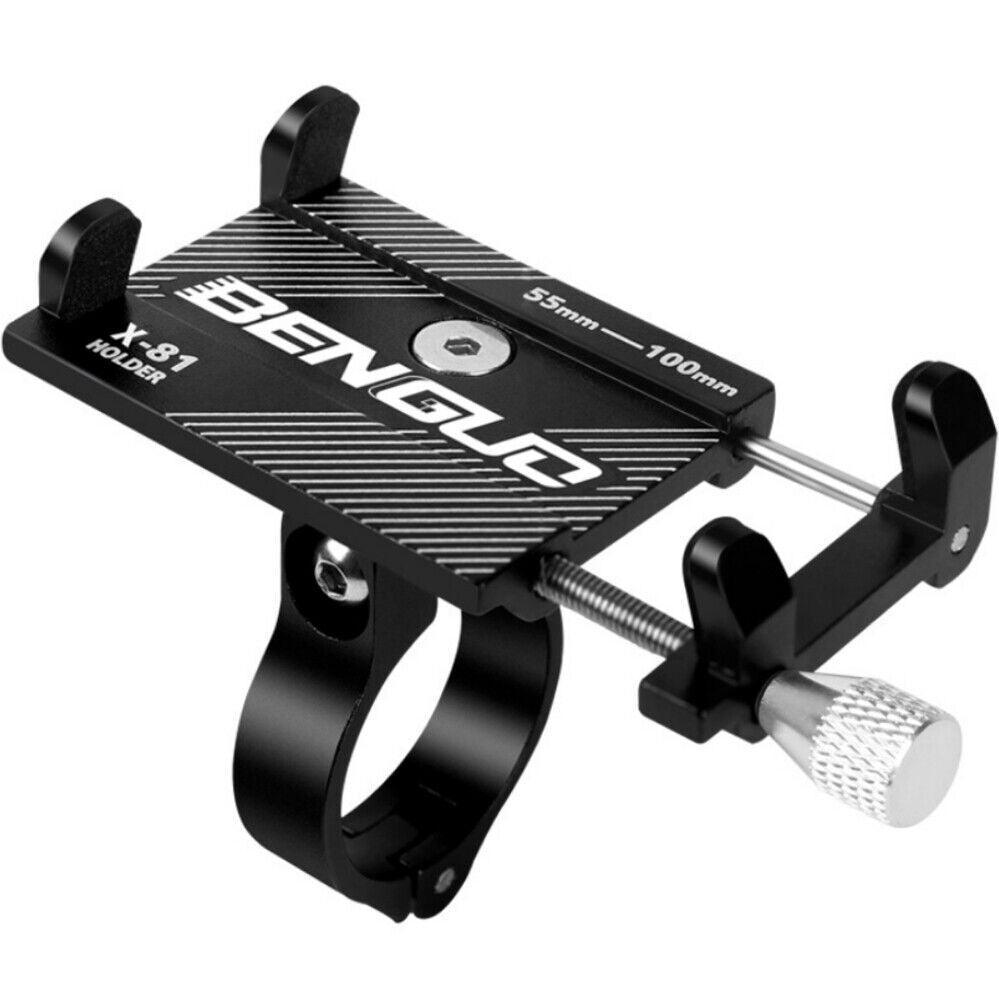 Laptop Stands: Aluminium Alloy Bicycle Phone Holder Handlebar Mount For Bike Motorcycle - Silver
