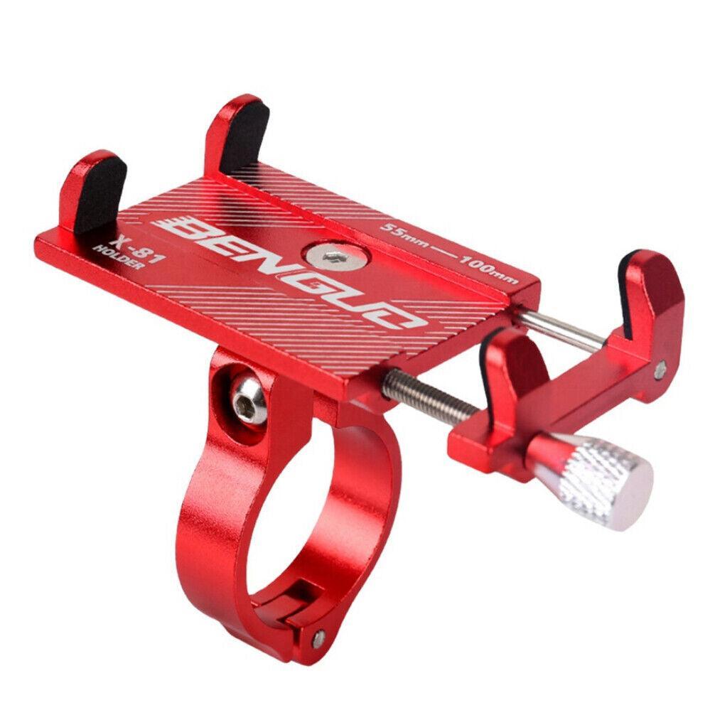 Laptop Stands: Aluminium Alloy Bicycle Phone Holder Handlebar Mount For Bike Motorcycle - Silver