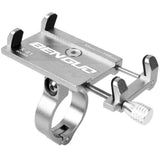 Laptop Stands: Aluminium Alloy Bicycle Phone Holder Handlebar Mount For Bike Motorcycle - Silver