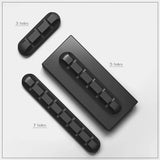 Cable Management: Value Pack Usb Charge Cable Holder Desk Cable Clips Organizer Cord Management - 5 Clips
