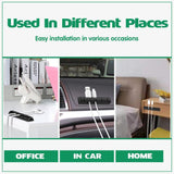 Cable Management: Value Pack Usb Charge Cable Holder Desk Cable Clips Organizer Cord Management - 7 Clips