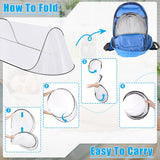 Protective Equipment: Portable Foldable Mosquito Net Pop-Up Travel Tent for Indoor Outdoor Use