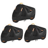 Automotive Decor: Motorcycle Cover Universal Waterproof Dustproof Bike Cover Outdoor Protection - L