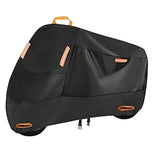 Automotive Decor: Motorcycle Cover Universal Waterproof Dustproof Bike Cover Outdoor Protection - L