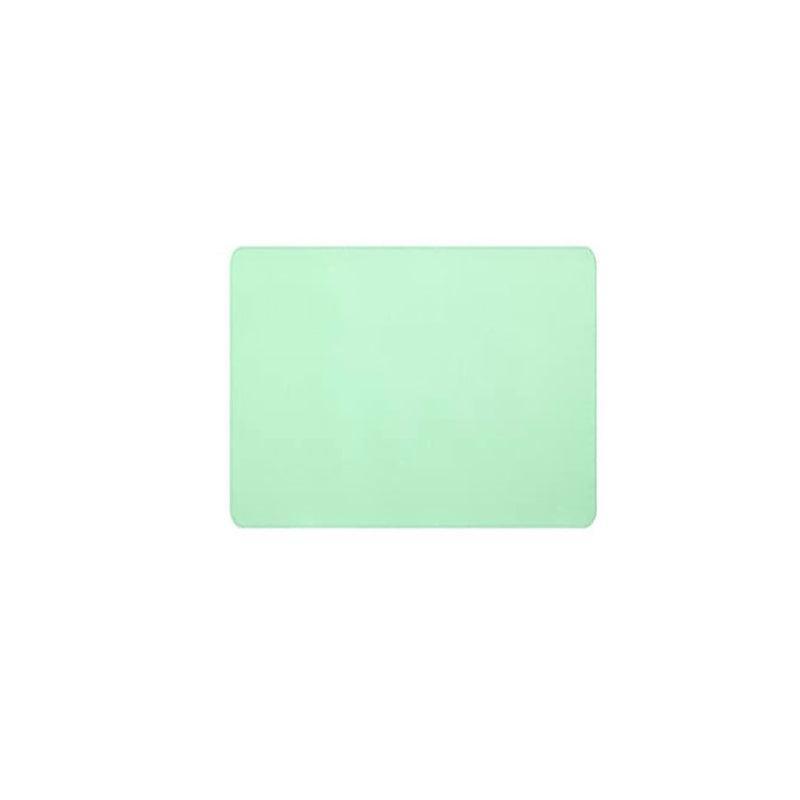 Mouse & Accessories: Leather Mouse Pad 30x25.5cm Waterproof Gaming Desk Mat Anti Slip Rubber Mousepad - Dark Blue