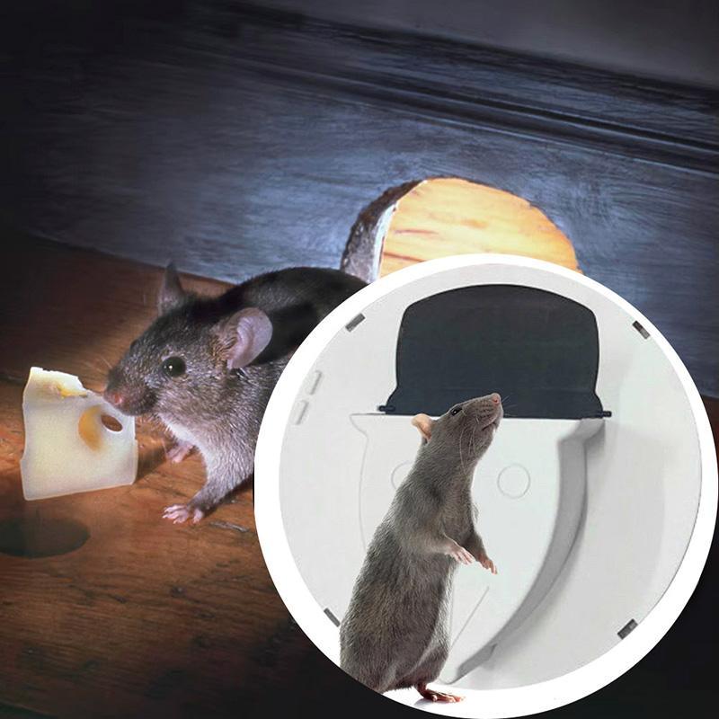 Animal Traps: Flip Top Mouse Trap Automatic Indoor Outdoor Mouse Rat Catcher Rodent Trap Set