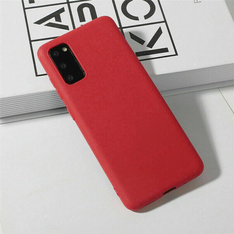 Phone Cases & Screen Protectors: Red Shockproof Cover Slim Case for Samsung S21 S10 S20 Plus Ultra FE Note20 - Samsung Note 20 Ultra