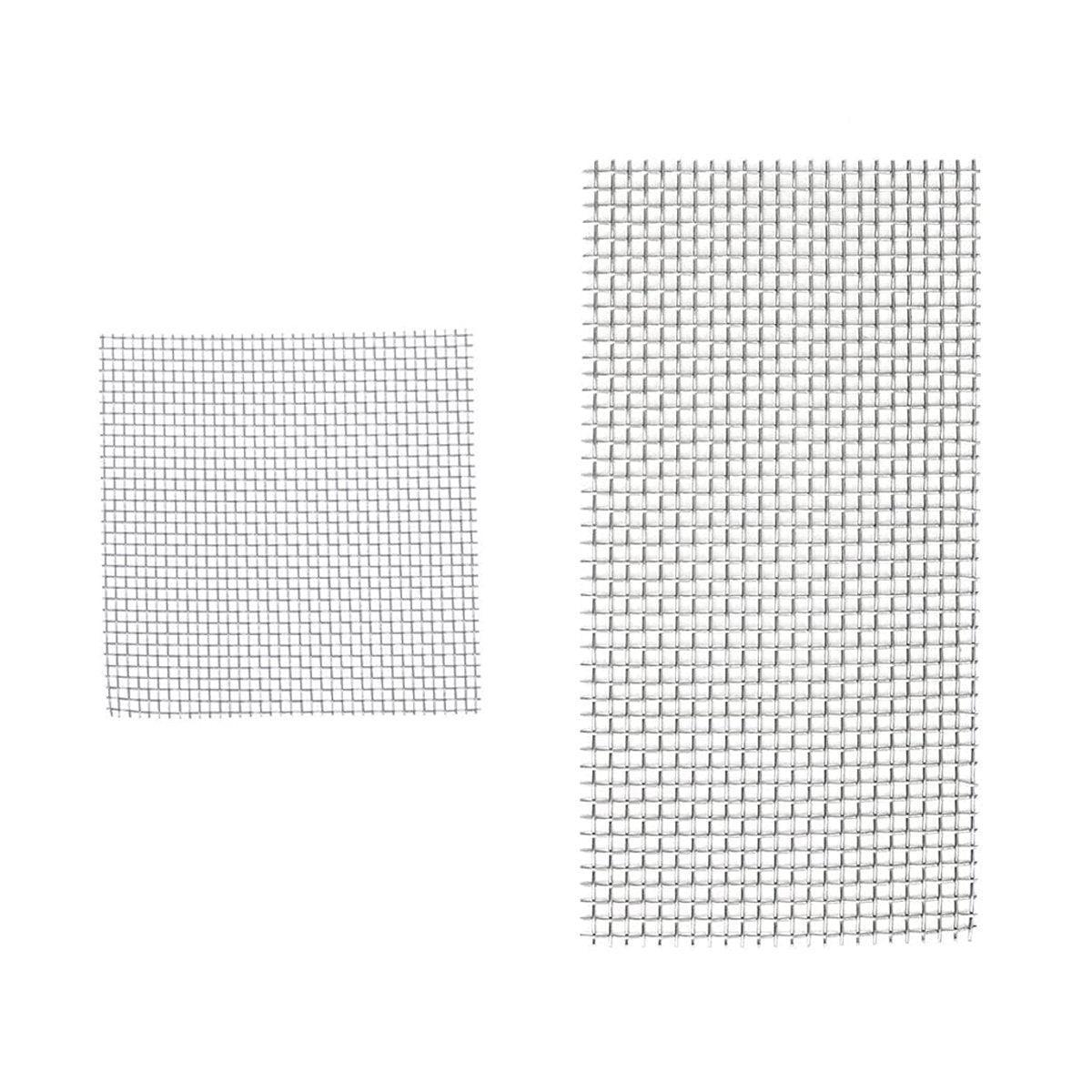 Aquarium Decor: 10pcs Stainless Steel Wire Mesh for Water Plants Fish Tank Aquarium Decoration - 8x8cm