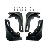 Automotive Parts: 4PCS Universal Soft Rubber Fender Flares Wheel Arch Guard No Drill Car Accessories