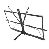 Screens & Stands: Portable Folding Music Stand Iron Desktop Book Holder Reading Sheet Rack Display