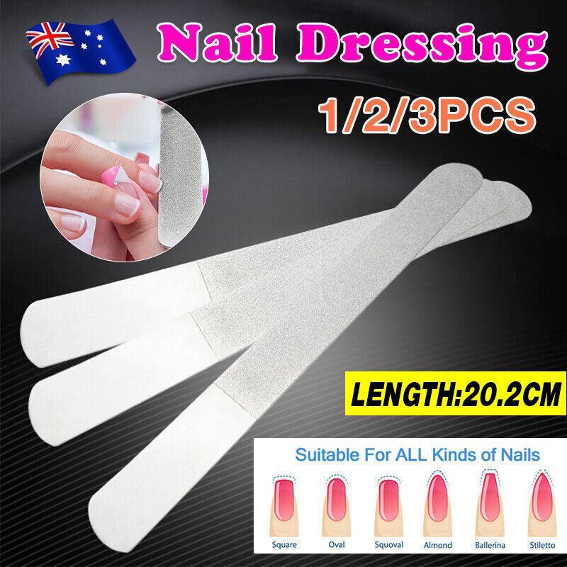Nail Care: Diamond Nail File for Hand Foot Care Manicure Podiatry Tool 20.2cm - 2PCS