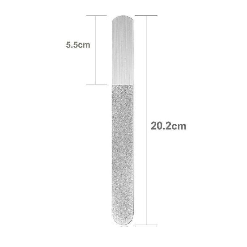 Nail Care: Diamond Nail File for Hand Foot Care Manicure Podiatry Tool 20.2cm - 5PCS