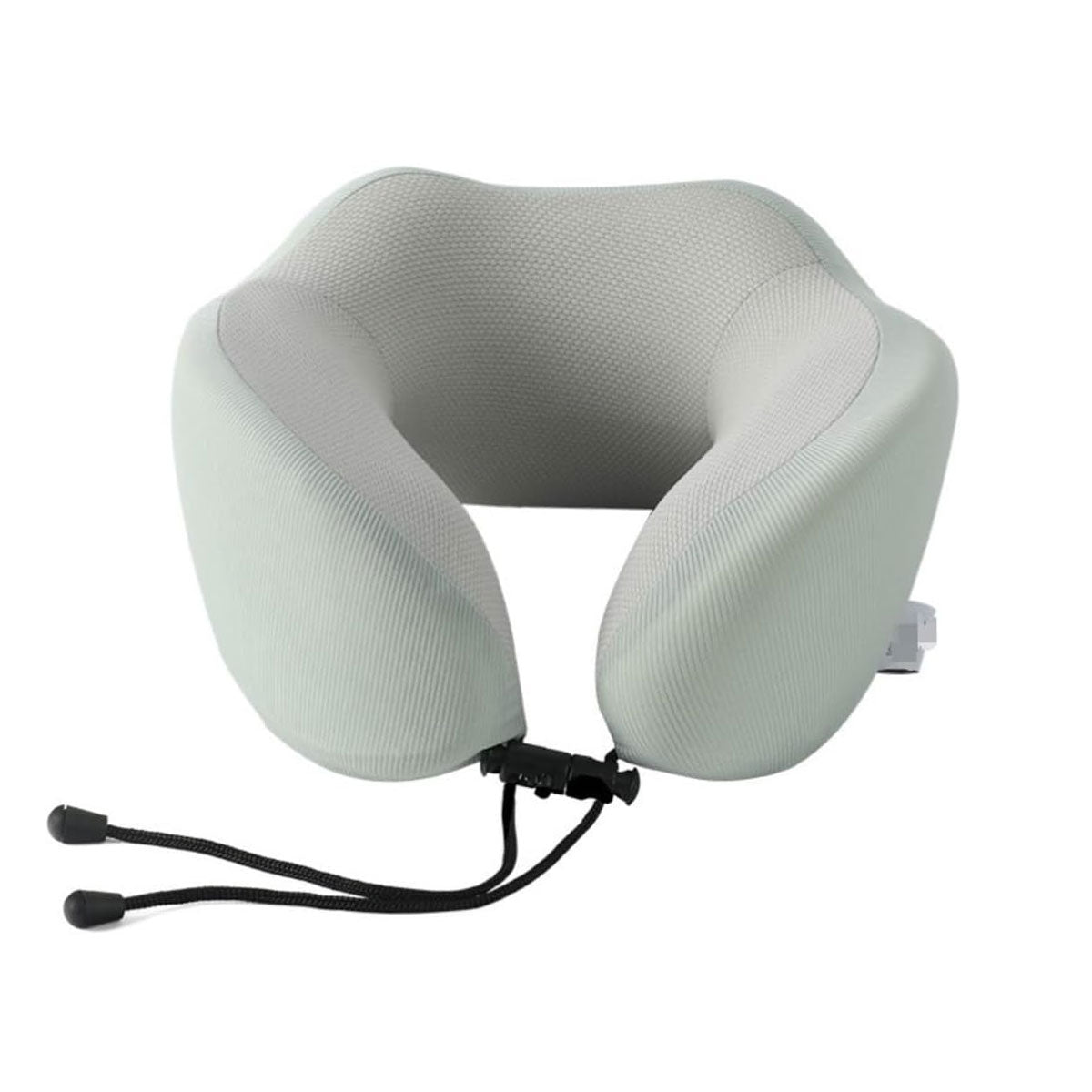 Novelty Gifts: Memory Foam U Shaped Neck Pillow Travel Portable Office Nap Support Pillow - Grey