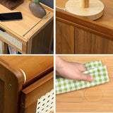 Bedside Tables: Small Bedroom Nightstand Storage Cabinet Sideboard Cabinet for Home Organization