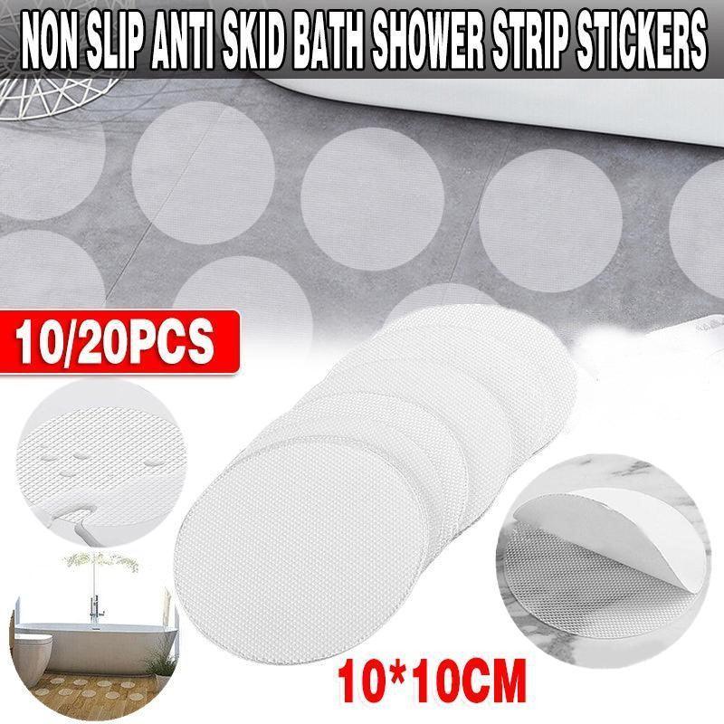 Laundry Baskets: 10/20X Non Slip Shower Strip Stickers Bathroom Tub Anti-Slip Applique Set - 10PCS