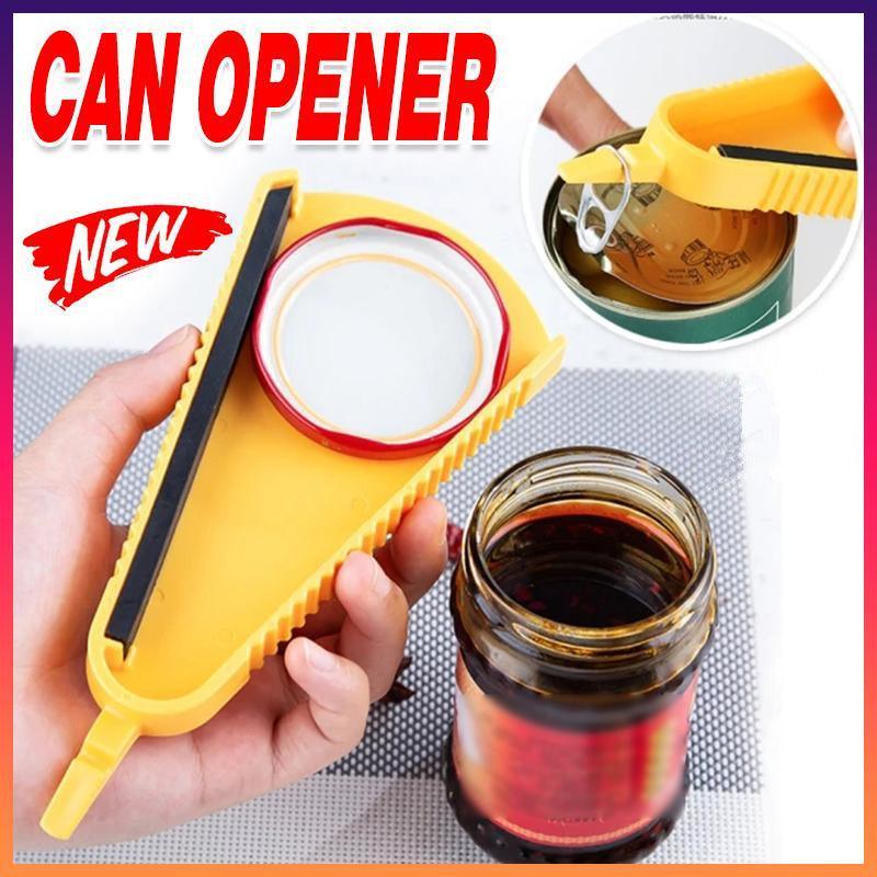 Kitchen Utensils: Multipurpose Jar Bottle Can Opener with Non Slip Grip for Kitchen Use
