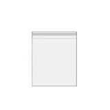 100Pcs Self-Adhesive Clear Opp Cellophane Bags with Air Hole - 15*19+3cm