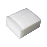 100X Premium White CD DVD Double Sided Plastic Sleeves Holds 2 discs Storage Bag