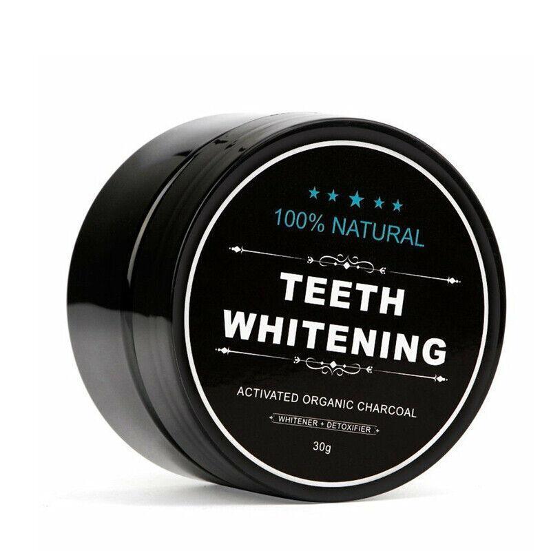 Tattoo Suppliers: Carbon Coco Organic Teeth Whitening Powder Coconut Charcoal Tooth Polish White