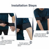 Golf Accessories: Golf Swing Training Aid Golf Arm Band Posture Motion Correction Belt