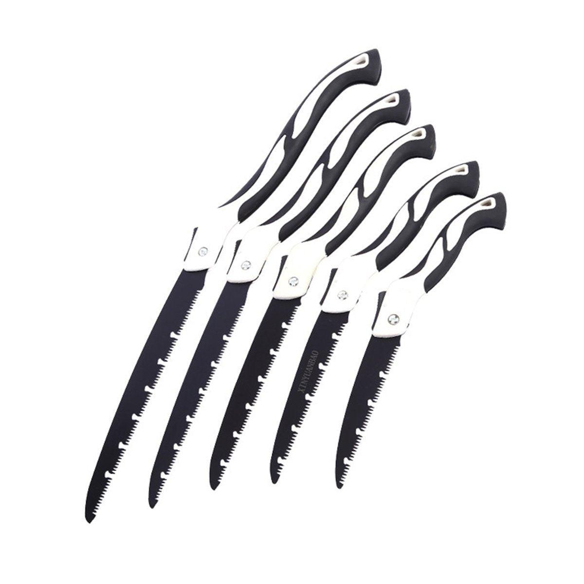 Gardening Tools: Folding Outdoor Hand Saw Portable Quick Cutting Pruning Garden Tree Logging Tool - 180mm