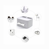 Toilet Paper Holders: Tissue Box Cover Table Napkin Paper Case Car Holder Storage Organizer Dispenser
