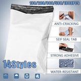 Postage Satchels & Boxes: Poly Mailer Bags Mailing Satchel Plastic Courier Self Sealing Packing - 20*80cm *100 PCS