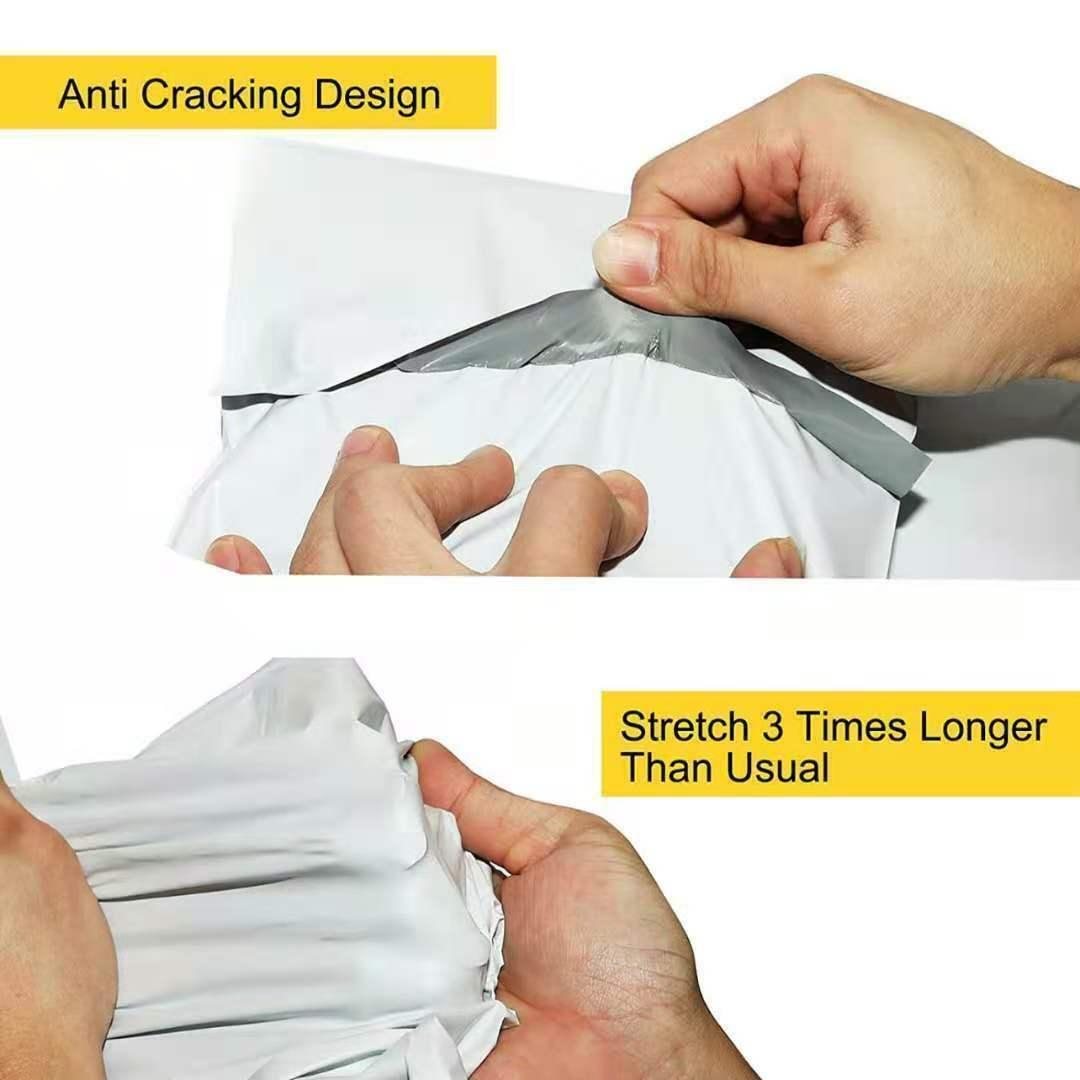 Postage Satchels & Boxes: Poly Mailer Bags Mailing Satchel Plastic Courier Self Sealing Packing - 20*80cm *100 PCS