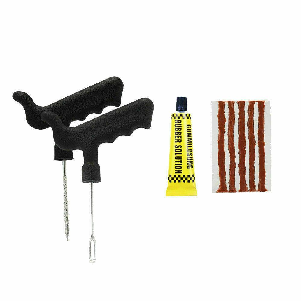 Automotive Repair & Speciality Tools: 8Pcs Tyre Repair Kit Tire Puncture Emergency Tool Motorcycle Bike Car Tubeless