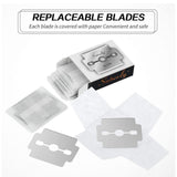 Foot Care: Foot File Hard Skin Remover Callus Shaver Corn Cutter Tool Pedicure + 10 Blades