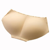 Women's Intimates: Beige Seamless Padded Butt Lifter Briefs Hip Enhancer Underwear for Women - XL ( Hipline:92-96cm )