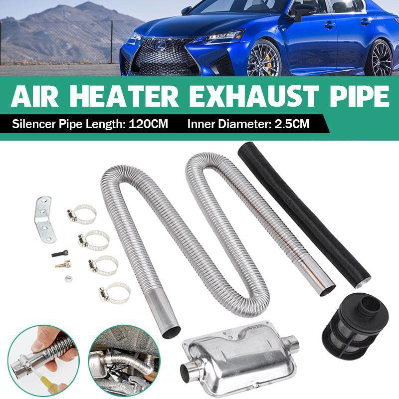 Automotive Parts: Air Diesel Parking Exhaust Pipe Hose with 24Mm Silencer Muffler Filter