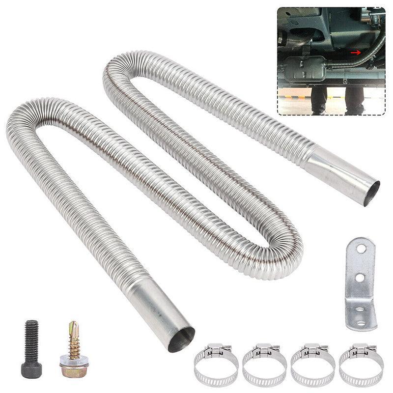 Automotive Parts: Air Diesel Parking Exhaust Pipe Hose with 24Mm Silencer Muffler Filter