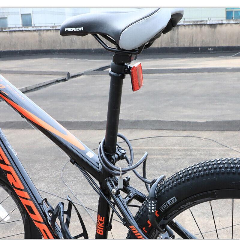 Automotive Parts: Bicycle Bike Code Lock Locker 4 Digits Password Code Steel Cable Secure Tough