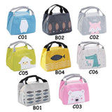 Cooler bags: Portable Insulated Thermal Lunch Box Carry Tote Picnic Case Storage Bag 21x17x15cm - B04 (21x17x15cm)