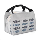Cooler bags: Portable Insulated Thermal Lunch Box Carry Tote Picnic Case Storage Bag 21x17x15cm - B04 (21x17x15cm)